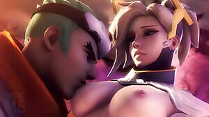 Genji x Mercy,