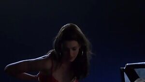 Anne Hathaway goes down