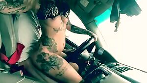 Distracted Driving. Fuck me while you drive