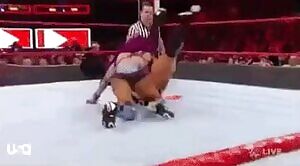 Alexa looking hot and helpless getting submitted by Sasha.