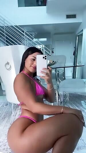 Pink Bikini from IG story