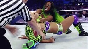 Naomi squeezes the blonde white girl privilege out of Alexa Bliss