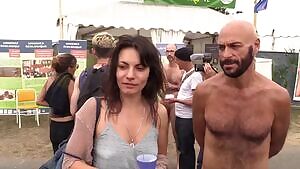 Festival nudists