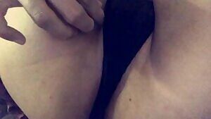 I love black panties!