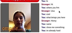 Cute shy girl licks my dick as soon as I whipped it out