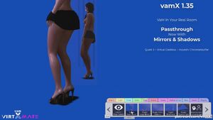 vamX 1.35 - Improved Passthrough / AR with Mirrors, Voice Controlled Seamless Animation Library