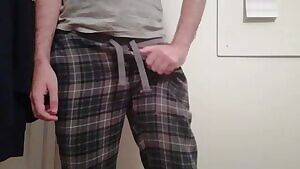 Help me out of my pyjamas for a surprise.