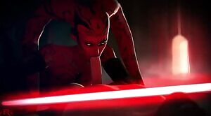 Darth Talon blowjob - Revenge of the Fifth