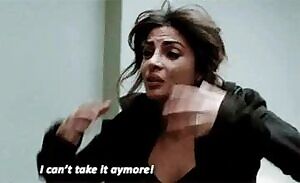 Five minutes after agreeing to do a blowbang scene...