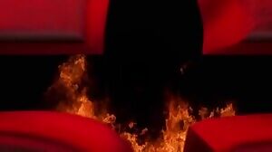 Sexy brunette Ella Nova gets spanked and face fucked by her brutal Dom