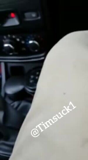 Sucking cock out in public