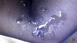 LOAD ON LEGS IN STOCKINGS