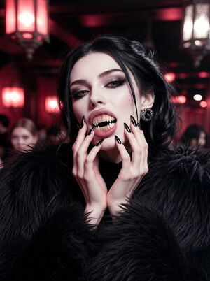 Nail fetish Brunette Lipstick Makeup Nails