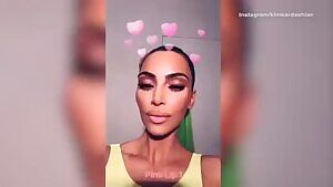 Kim Kardashian, I want to suck on her mouth and tongue, then face fuck her.