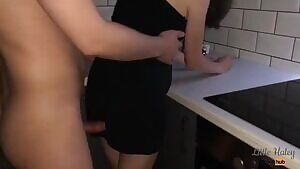 I like sucking him cock