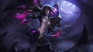 Kai'sa Login with nude edit by