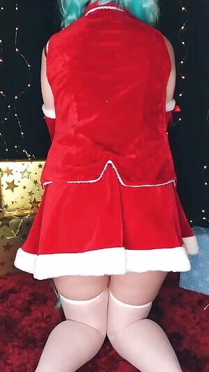 Cosplay Upskirt gif 2~