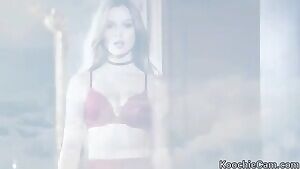 Josephine Skriver jiggling