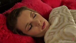 Nora Riley Gangbanged by Stepdad and his Buddies