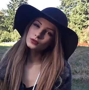 Cute girl in the street