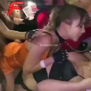 Riley and girls partying with Lil Pump in Feb 2019