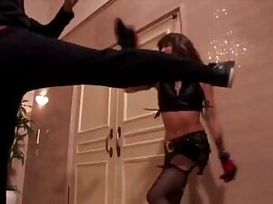 Karen Kisaragi SSPD-052 Mysterious Woman The Lady Panther VOL. 7 Baited And Balled By Bounty Hunters