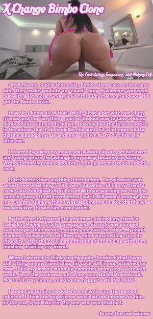 X-Change Aletta Ocean Bimbo Bimbofication Caption