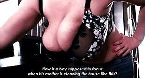 Some of us are lucky enough to have moms that wear slutty or little to no clothes at all when doing their housework. I wish I was one of them