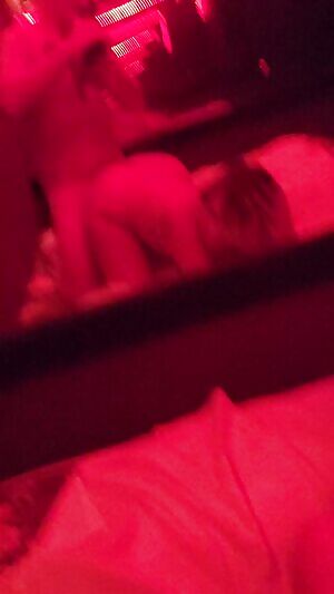 We love the mirror room at our local sex club. Especially with the door open