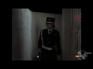 Rookie cop gets tied up and raped