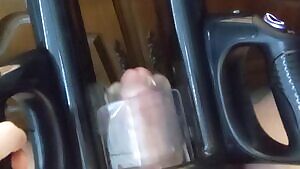 Milking machine doing it's job