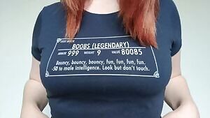 Titty Tuesday... Tease! Are your lock picking skills advanced enough to open this chest? 😏