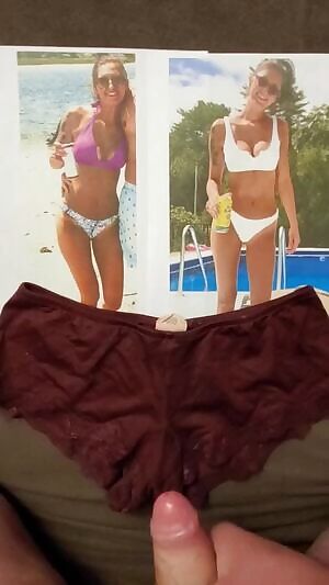 More cum on this cute pair