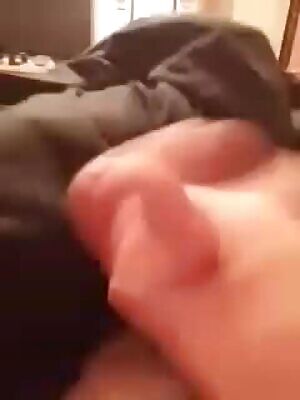 Unloading in the hotel room