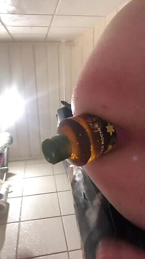 Bottle fun in the shower