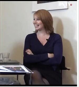 Swedish politician Annie Lööf is a very seductive hot sexy erotic redheaded MILF