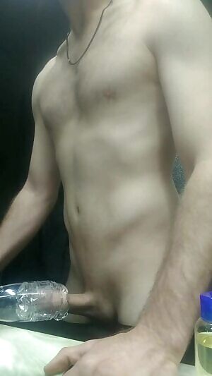 Love how you can see my cock cum with this toy!