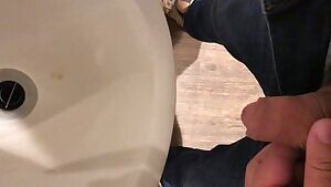 Public piss in a restaurant