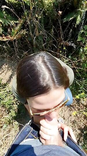 Pulled over for a bj on the edge of America