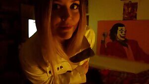 eeling excited with all this snow today. Guess what's under my jacket.