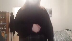 This one is also from today, but after I got ready to go out❤️