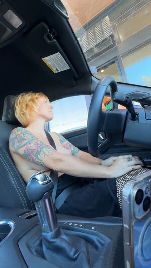 Look if I don’t have my coffee, I might forget to put my top on