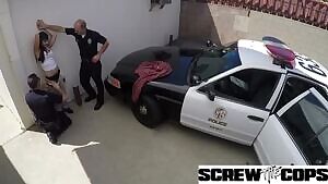 Rose Darling - Fucked by two policemen