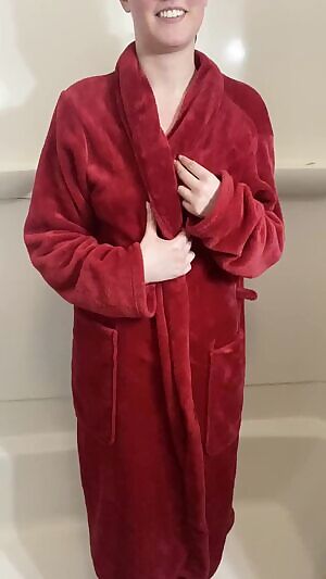 Love the feel of my new robe