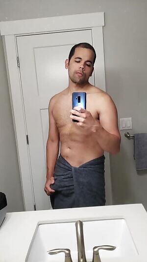Freshly showered!