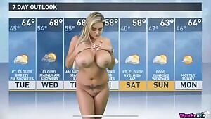 Watching so many weather reports this week that I am starting to hallucinate