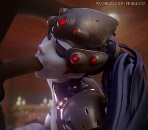Widowmaker sucking dick