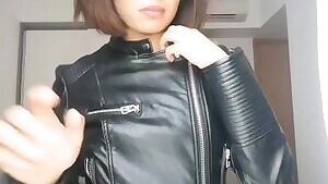 Off to a business lunch. Little do they know what's hiding underneath the leather jacket 😏