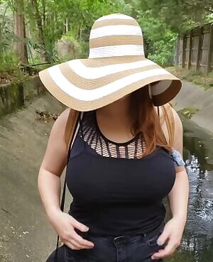 Get outside. Take a walk. You just might spot me dropping my big titties.