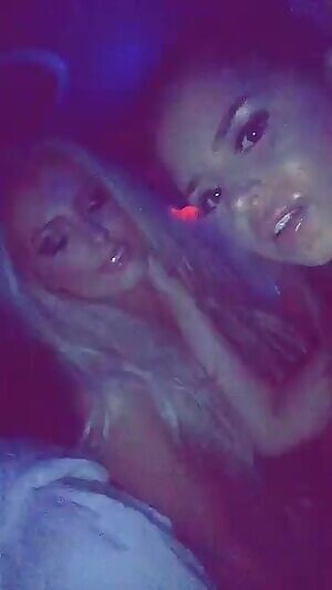 Demi Kissing Another Girl In A Club